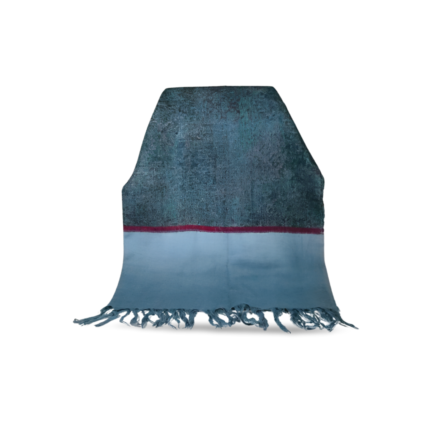 Foulard en Laine × Sarasa / Bleu