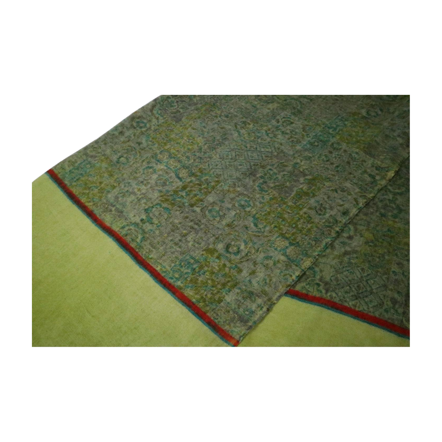 Foulard en Laine × Sarasa / Kahki