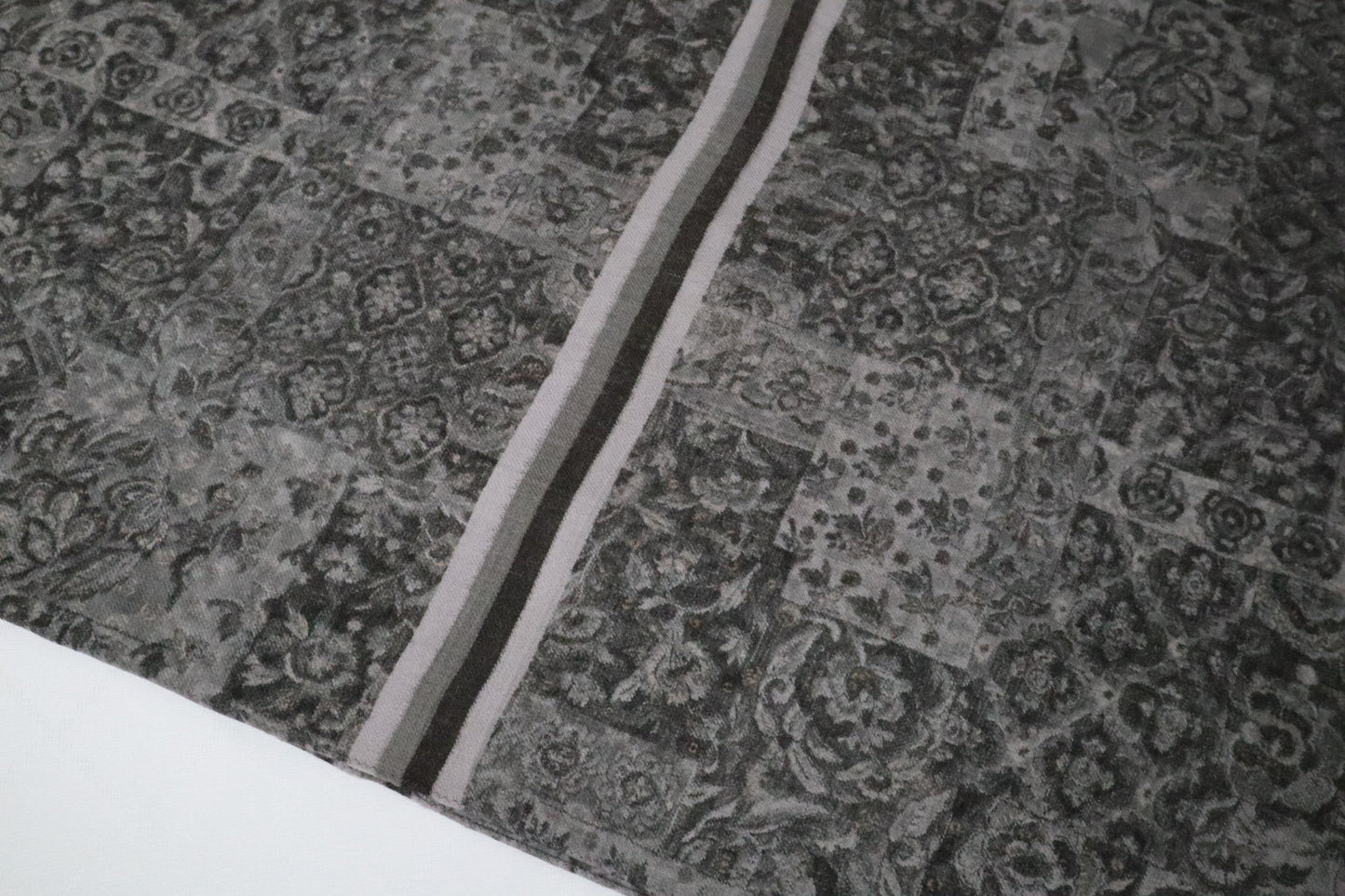 Foulard en Laine × Sarasa /Gris